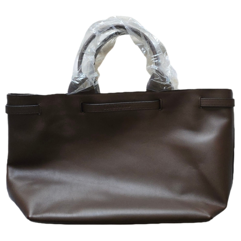 Longchamp Le Smart L Handbag Mocha  Leather - Picture 3 of 12